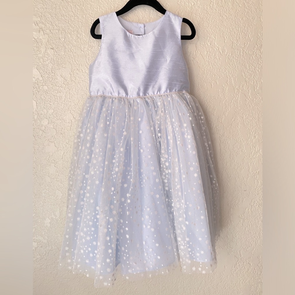 ❄️ snowflake blue dress